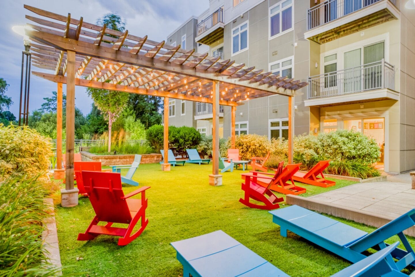 Spacious Outdoor Amenity Spaces at Vox on Two, 223 Concord Turnpike, Cambridge