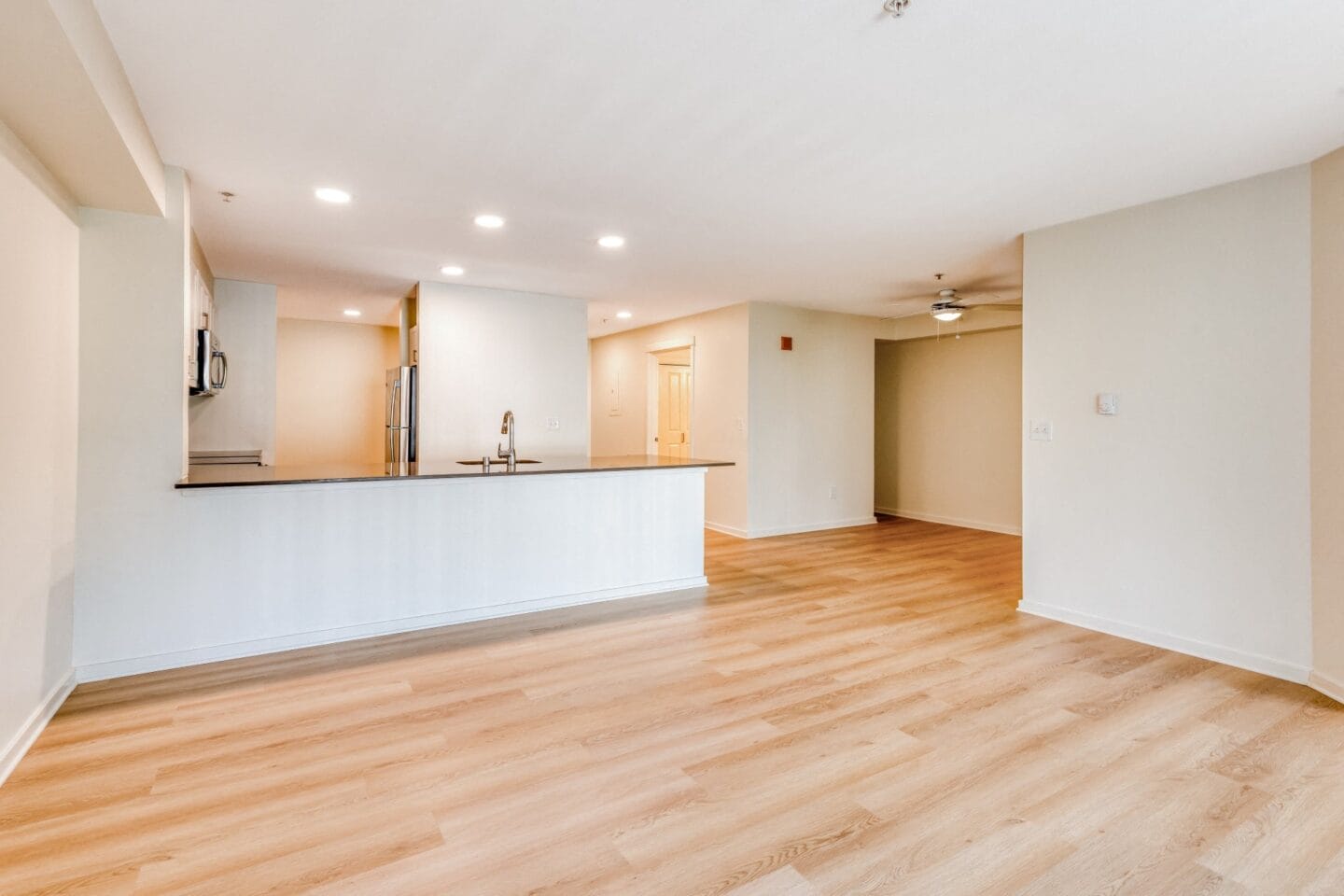 Vinyl Plank Flooring at Tera Apartments, 528 Central Way, Kirkland