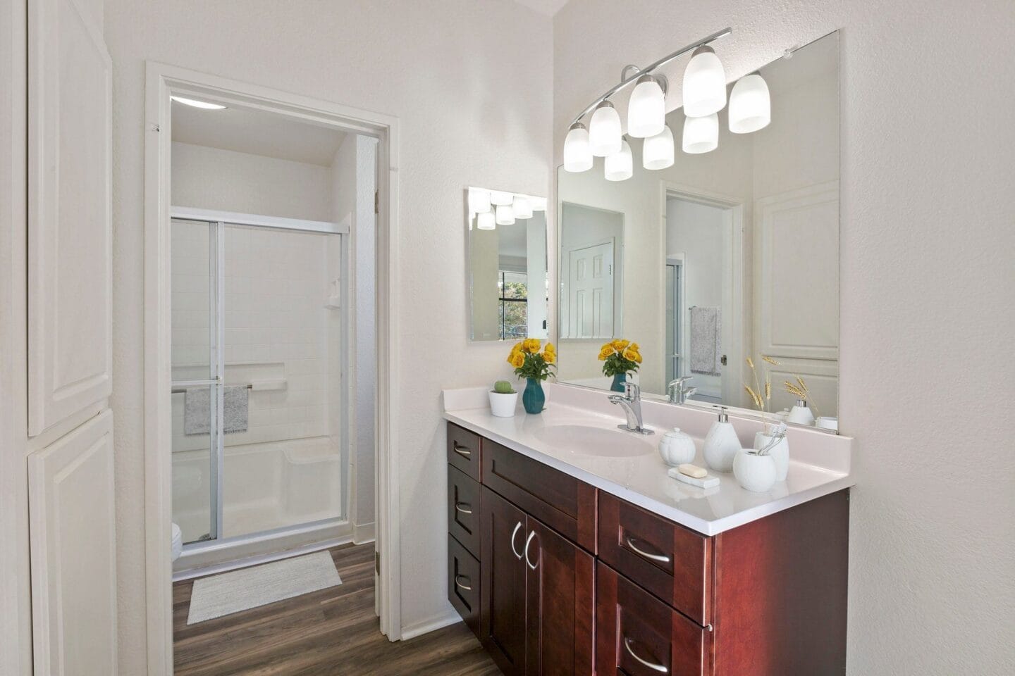 Bathroom at Mission Pointe by Windsor, Sunnyvale, California