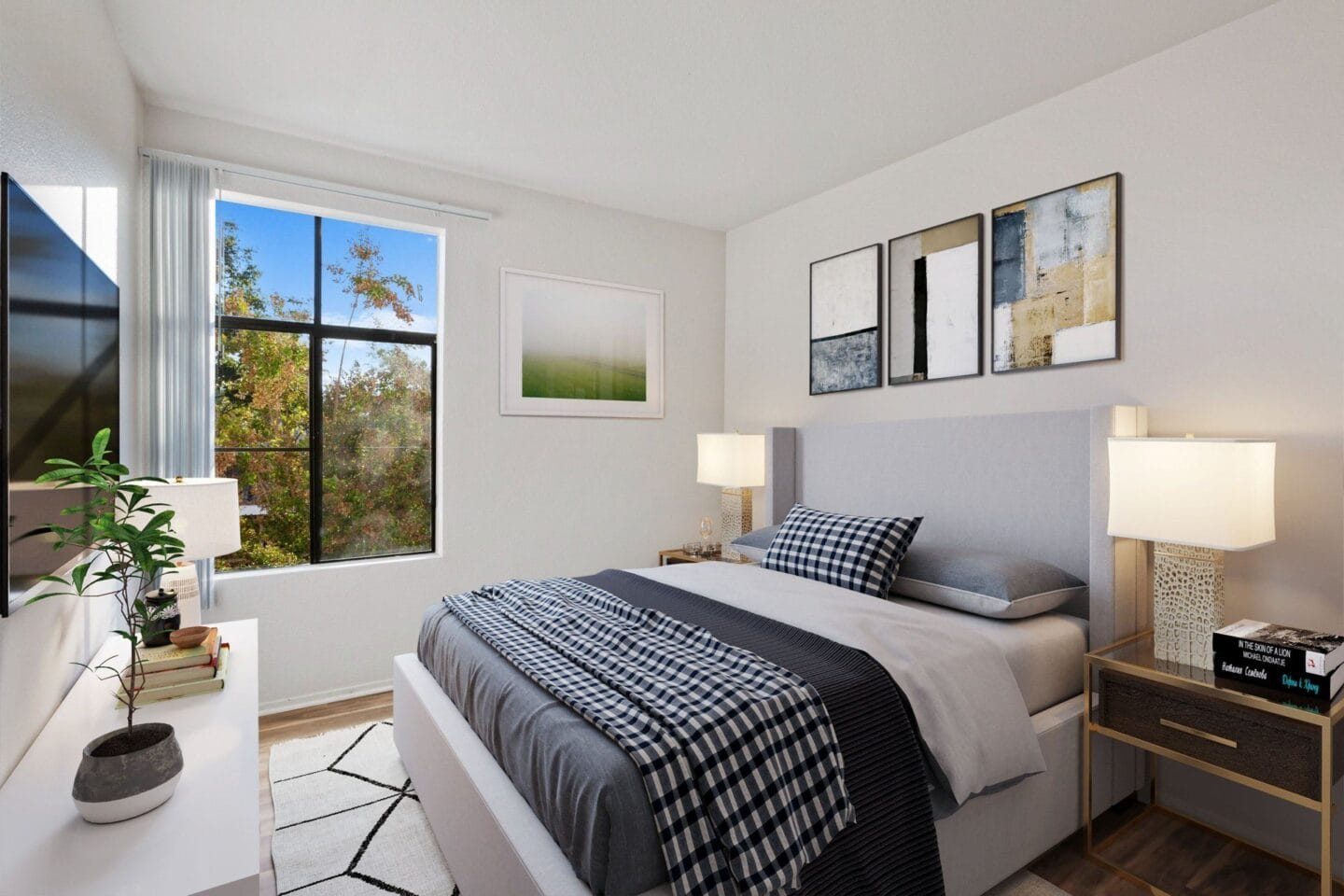 Bedroom at Mission Pointe by Windsor, Sunnyvale, California