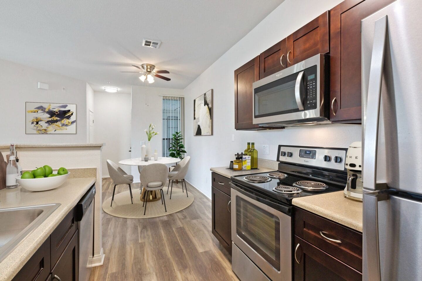 Kitchen at Mission Pointe by Windsor, Sunnyvale, California