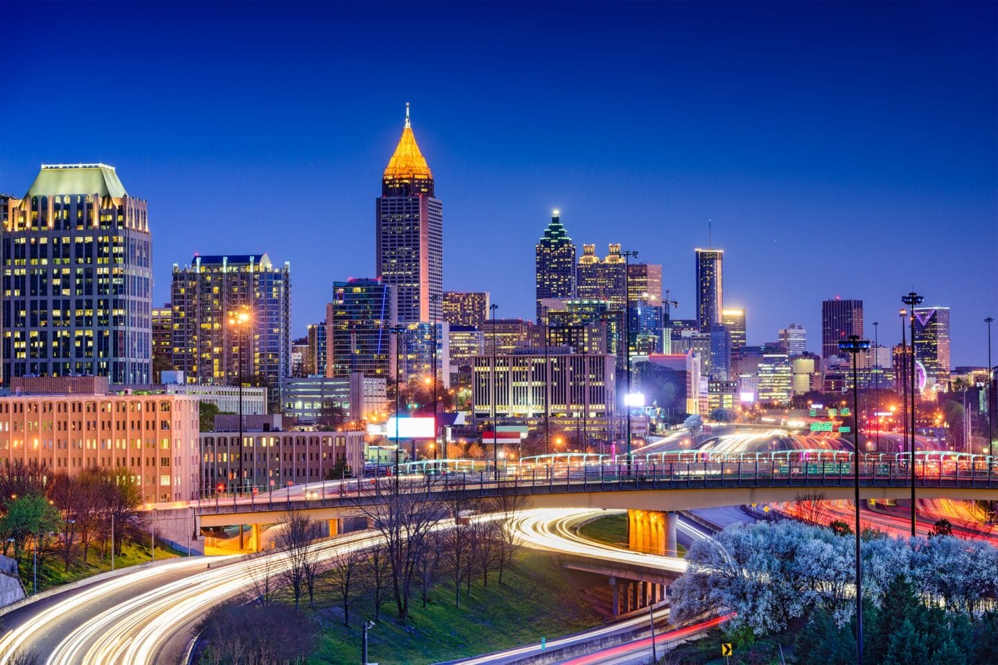 Downtown Atlanta Skyline at Windsor Interlock, Atlanta, GA