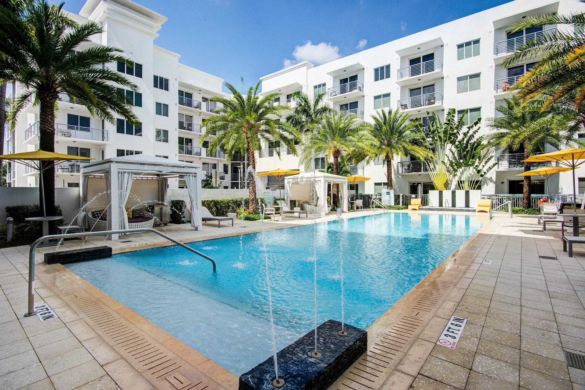 Salt water Swimming Pool at Windsor at Pembroke Gardens, Pembroke Pines, Florida