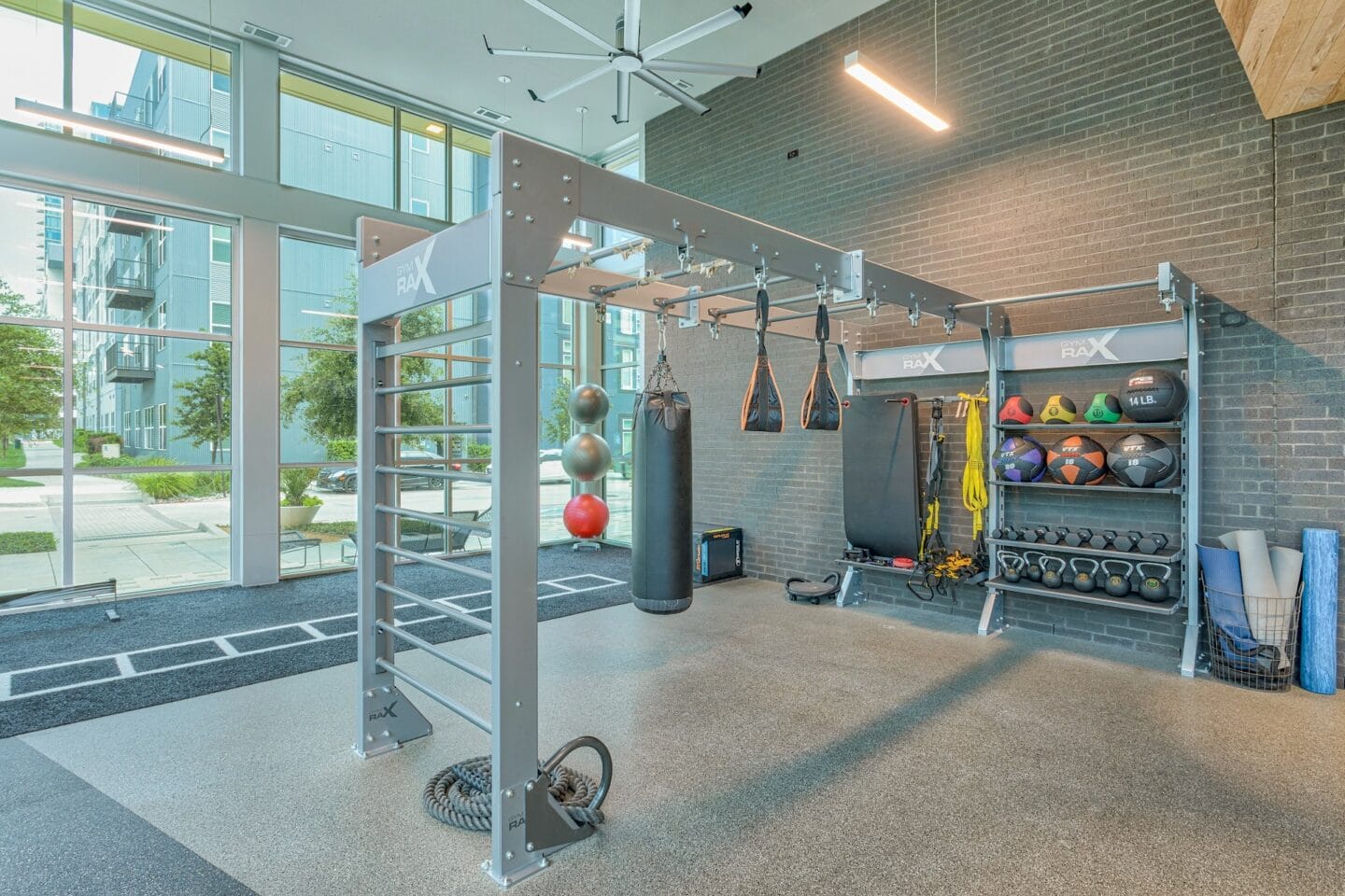 Gym RX suspension training at Metro West, Plano, Texas