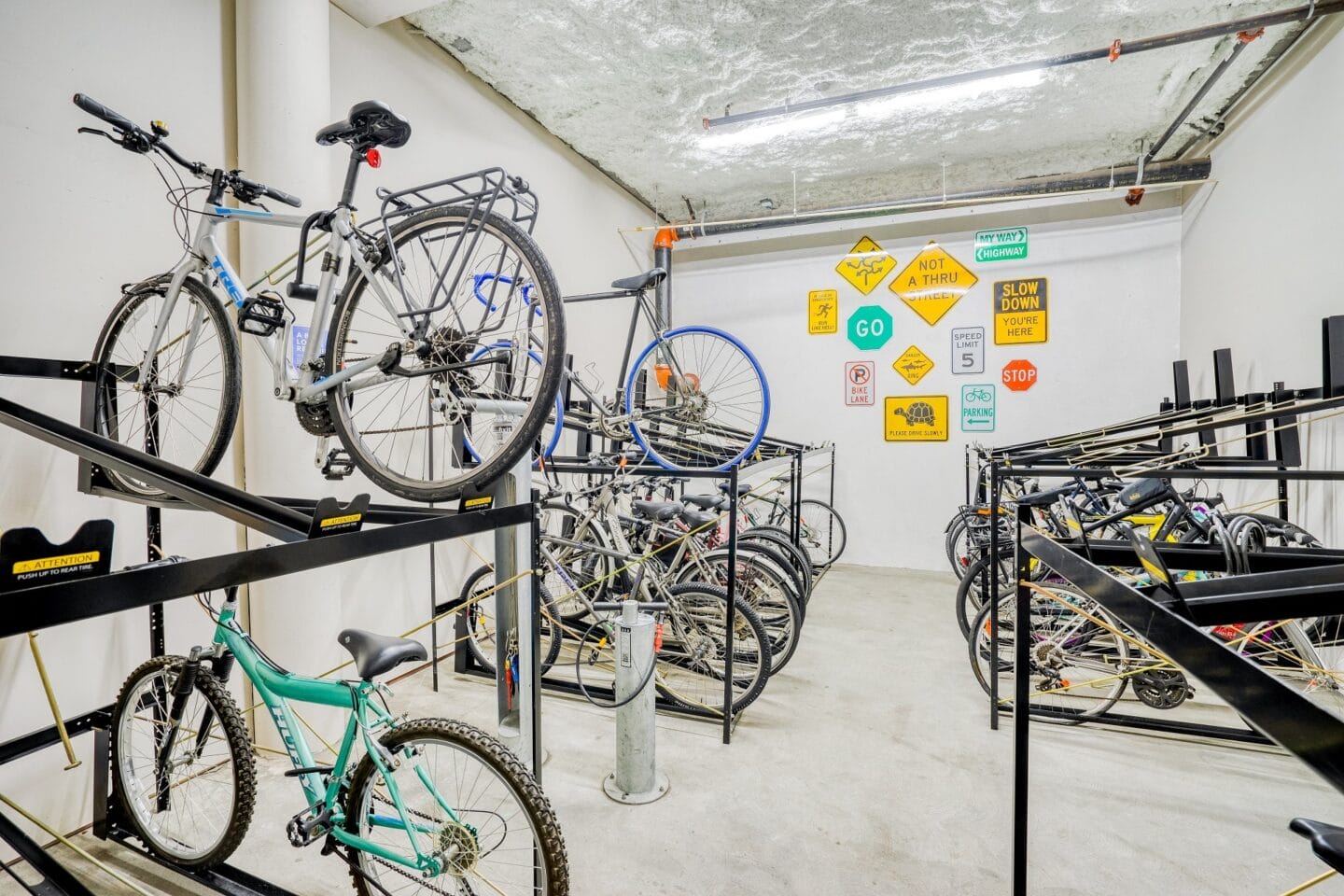 Locked and Protected Bike Storage at Mission Bay by Windsor, San Francisco, CA