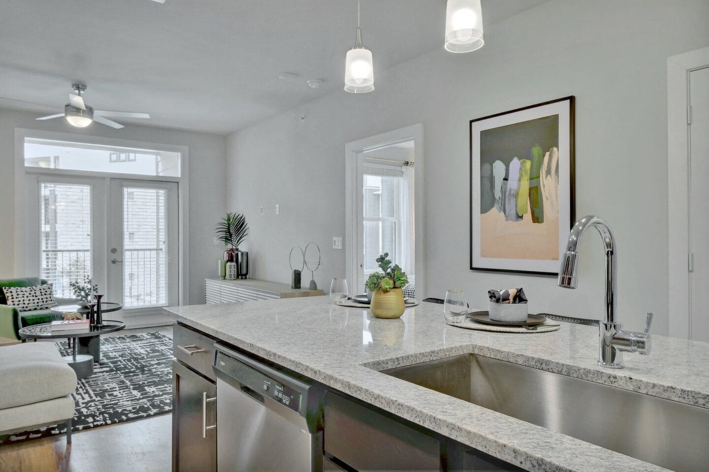 Granite Countertop Kitchen at Windsor Ridge, Austin, TX