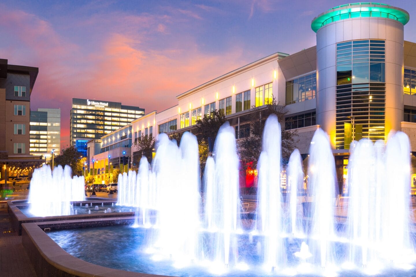 Water feature at Windsor Mustang Park, Carrollton, TX, 75010