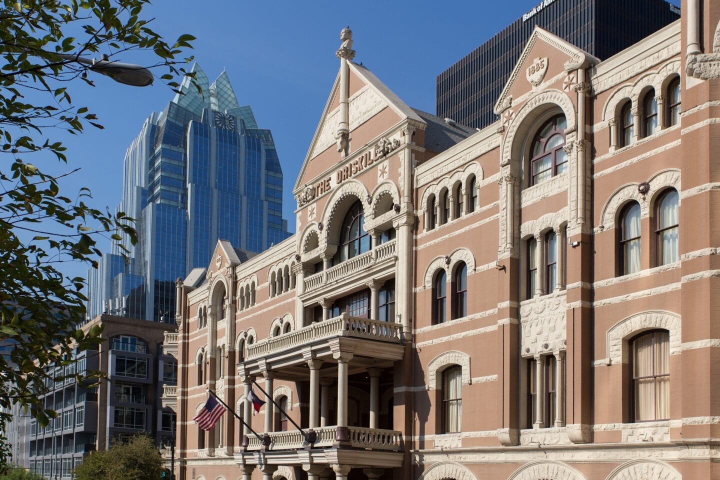 Visitors can stay at one of Austin’s most historic hotels