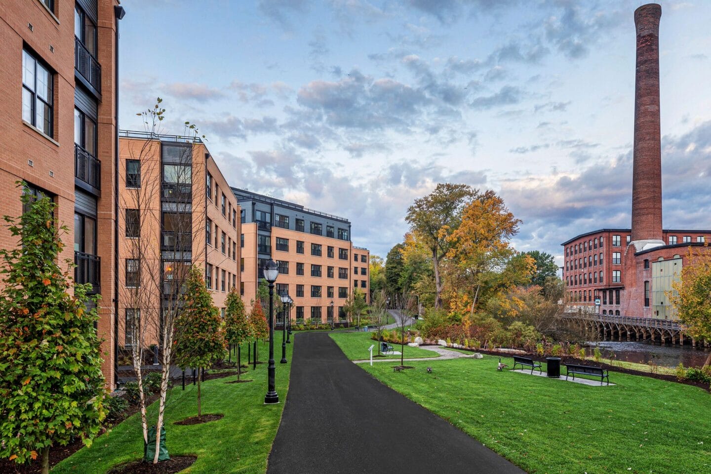 Green Space Walking Trails at Edison on the Charles by Windsor, Massachusetts