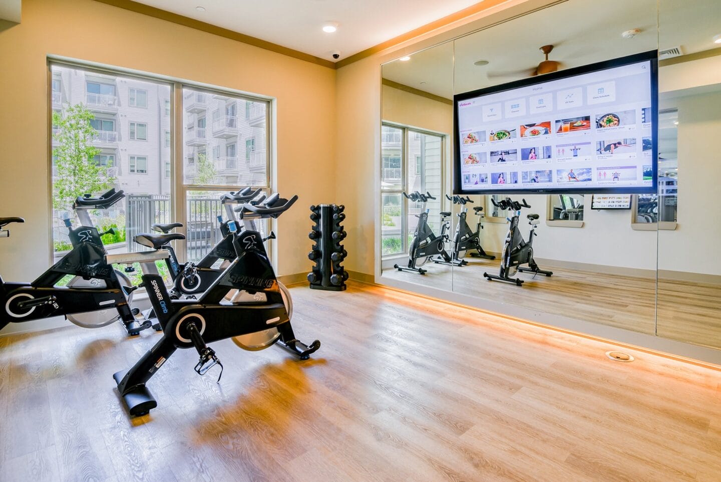 Private yoga and spin studio at Windsor Preston