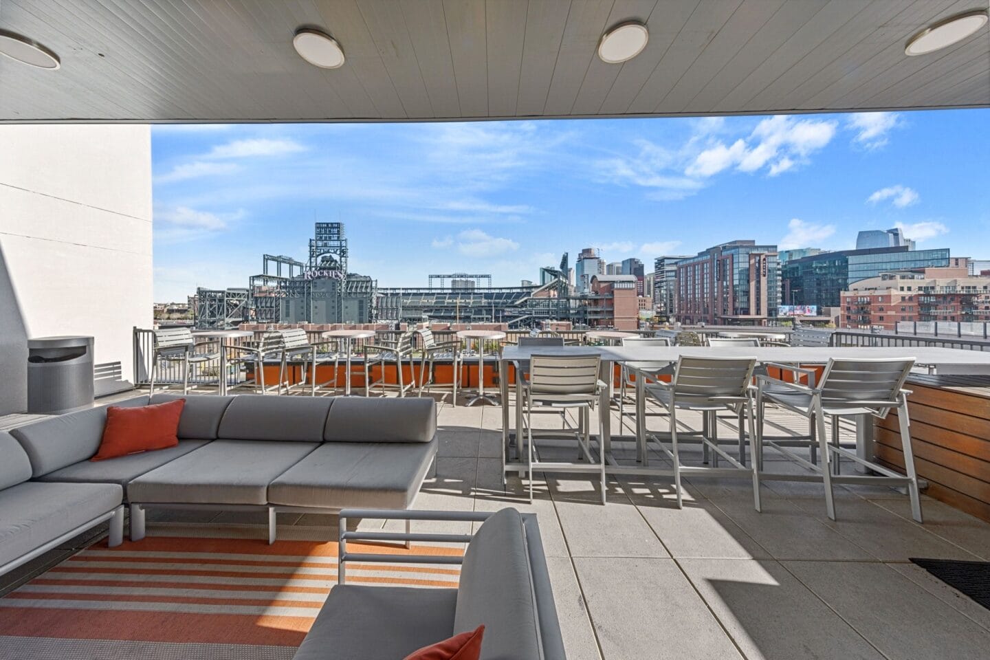 Roof Deck at The Casey, Denver, Colorado