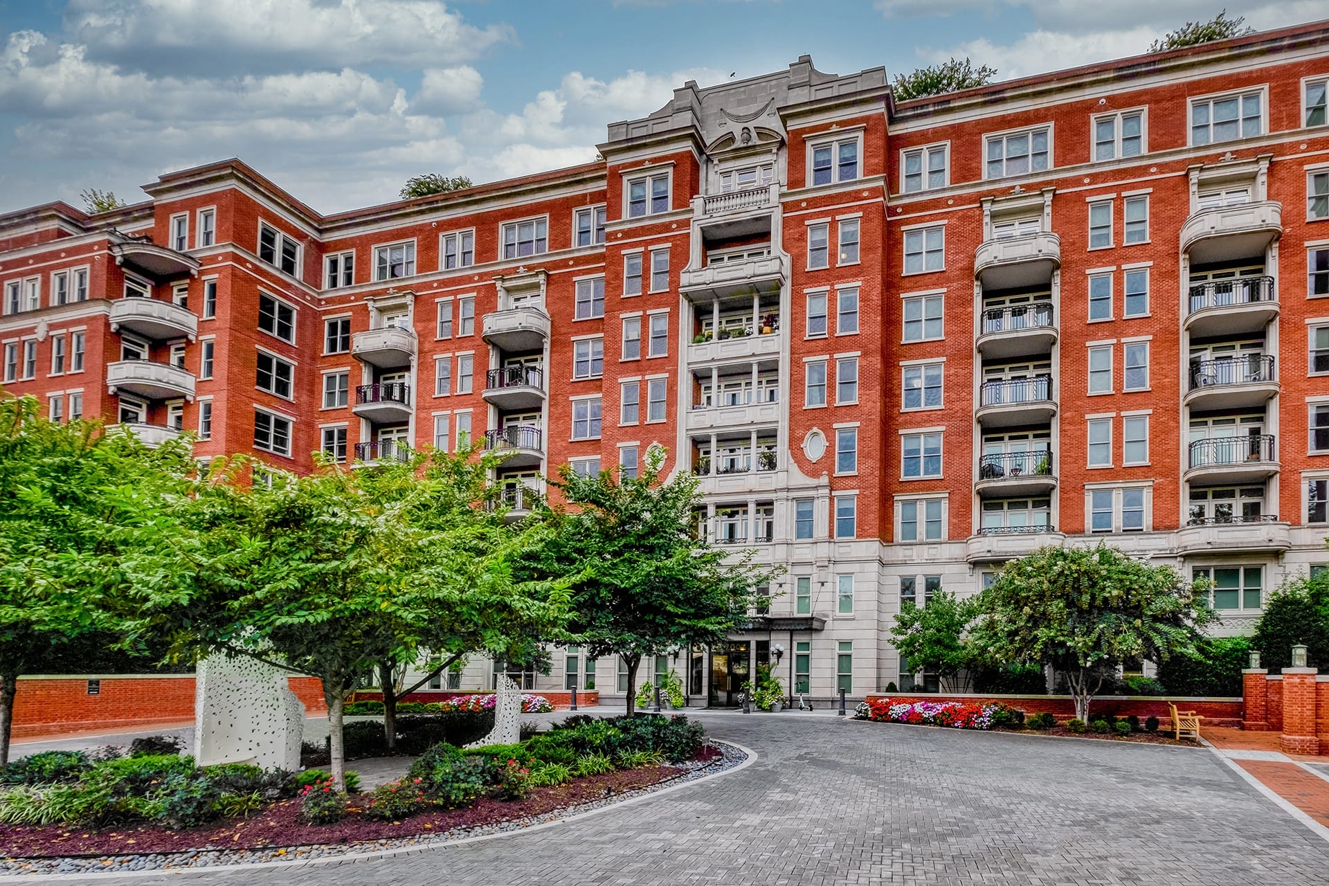 Exterior of building at The Woodley, Washington, District of Columbia