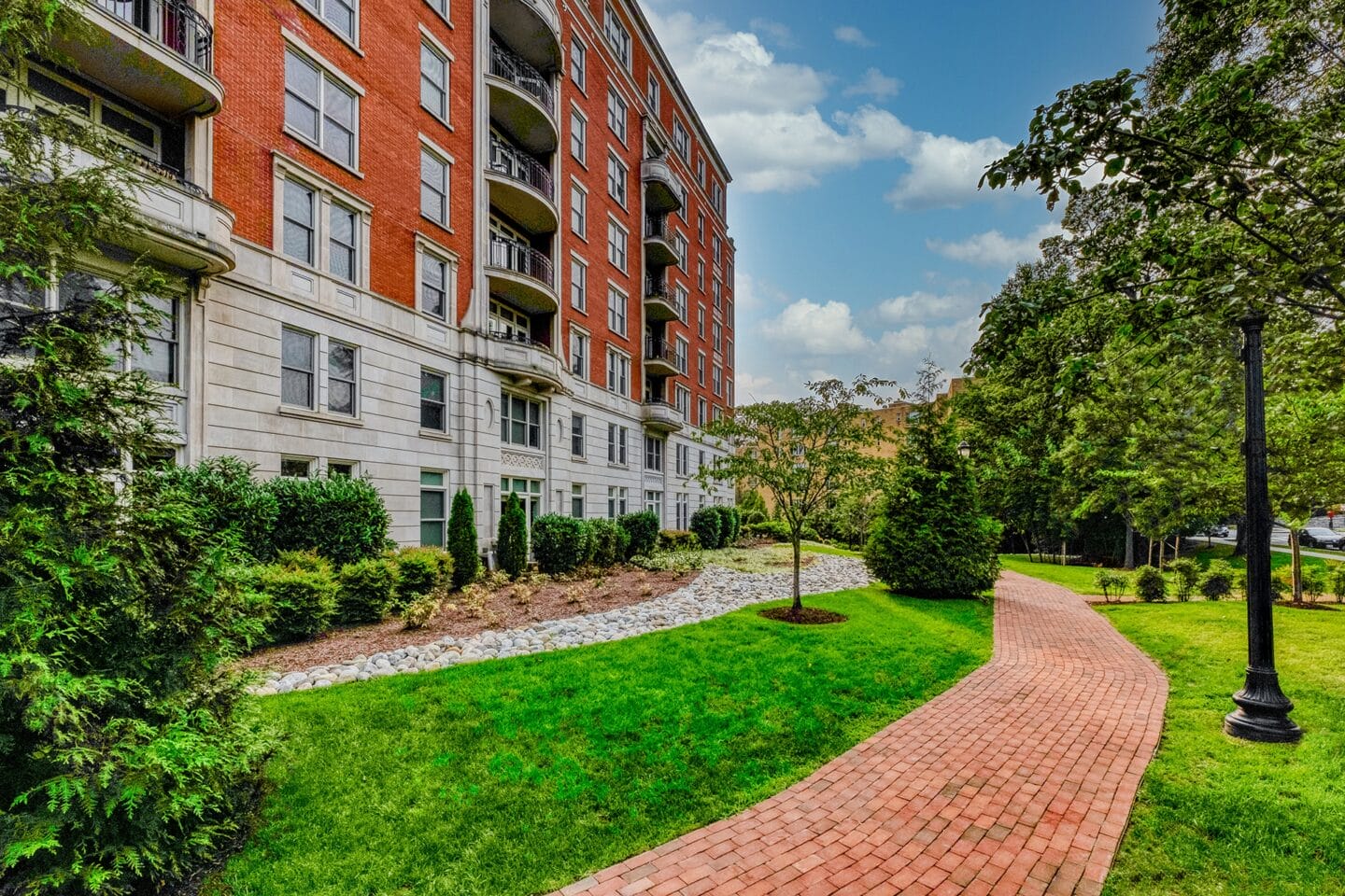 Green pathway at The Woodley, Washington, District of Columbia