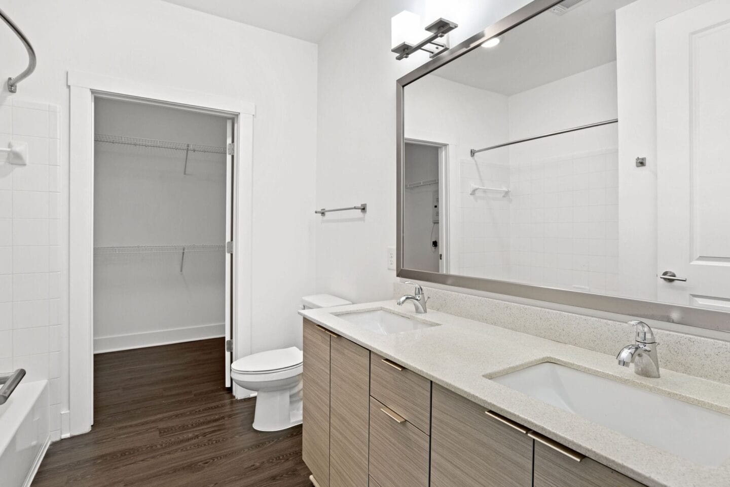 Bathroom with walk-in closet at Windsor Encore, Atlanta, 30339