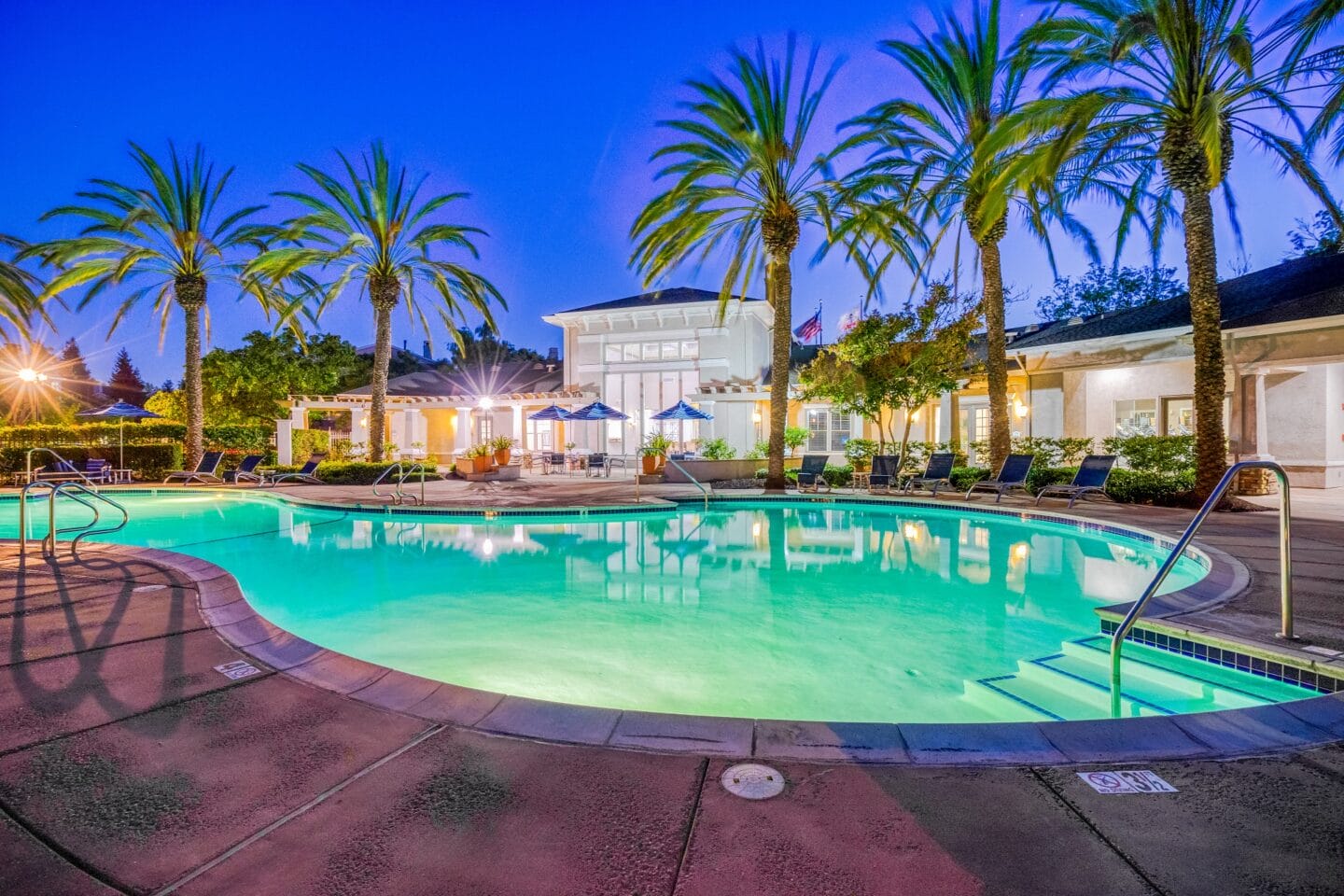 Shimmering Swimming Pool at The Estates at Park Place, Fremont, 94538