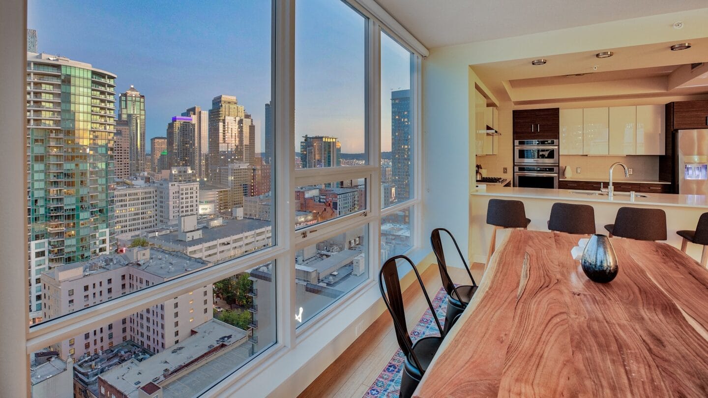 Large Windows Let in Natural Light at The Martin, Seattle, 98121