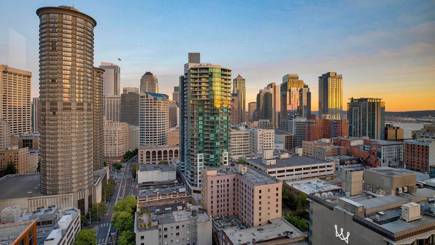 Amazing View from Apartment at The Martin, 2105 5th Ave, Seattle