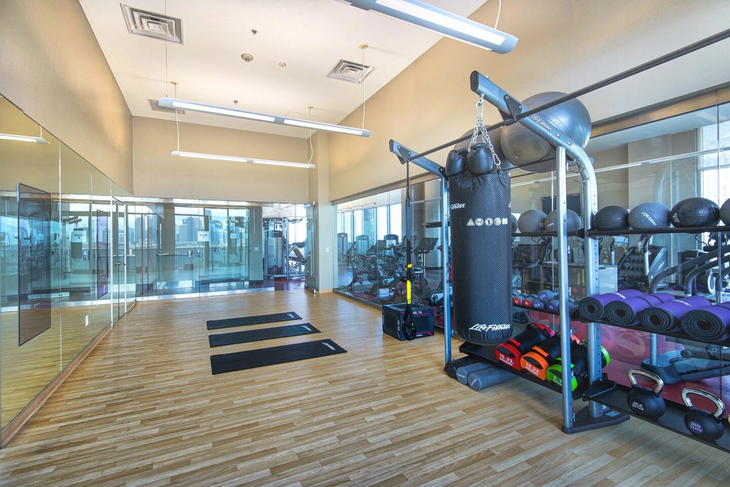 Fitness Center at The Sovereign at Regent Square, 3233 West Dallas, TX