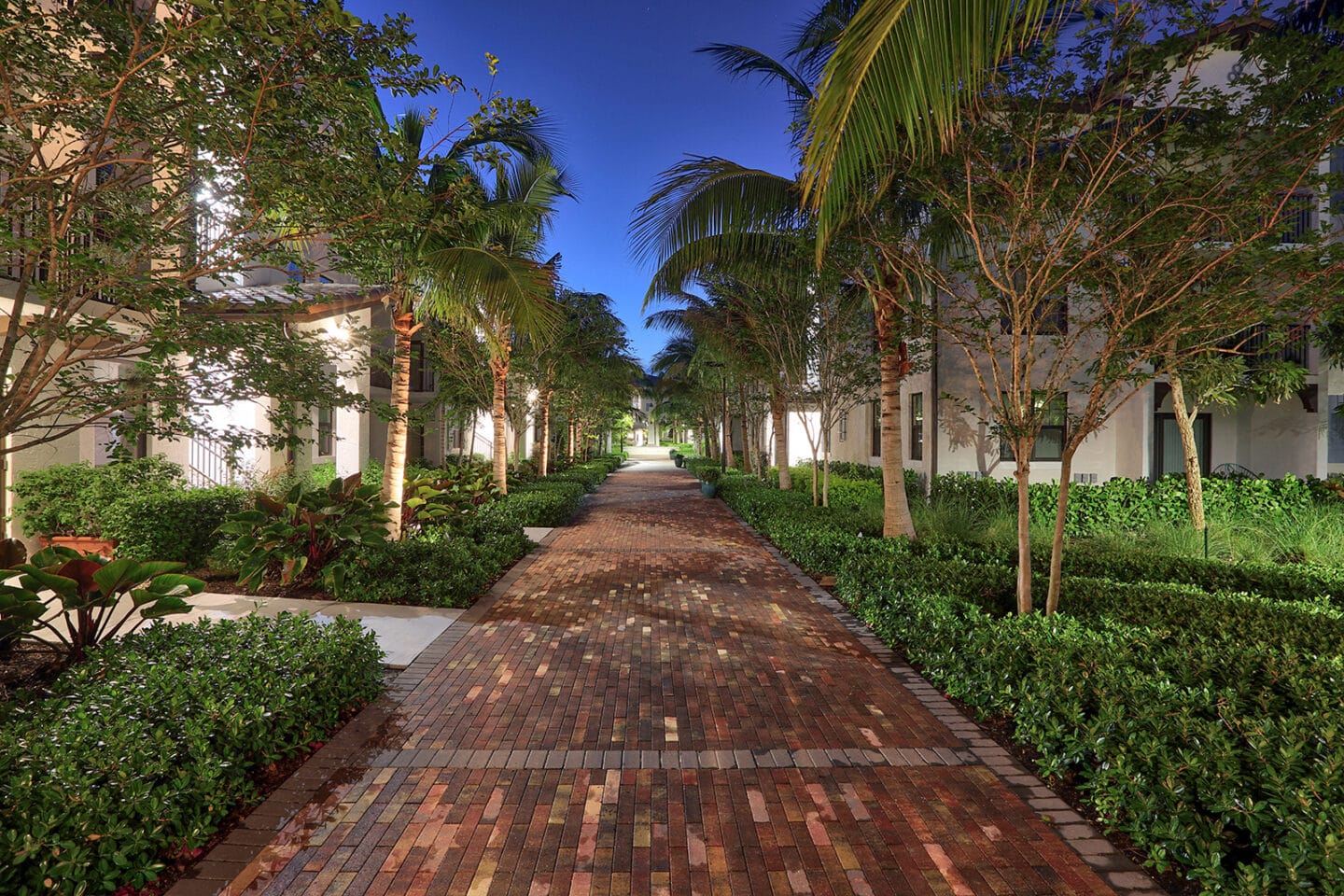 Enjoy a relaxing walk through the Windsor at Delray Beach promenade at Windsor at Delray Beach, Delray Beach