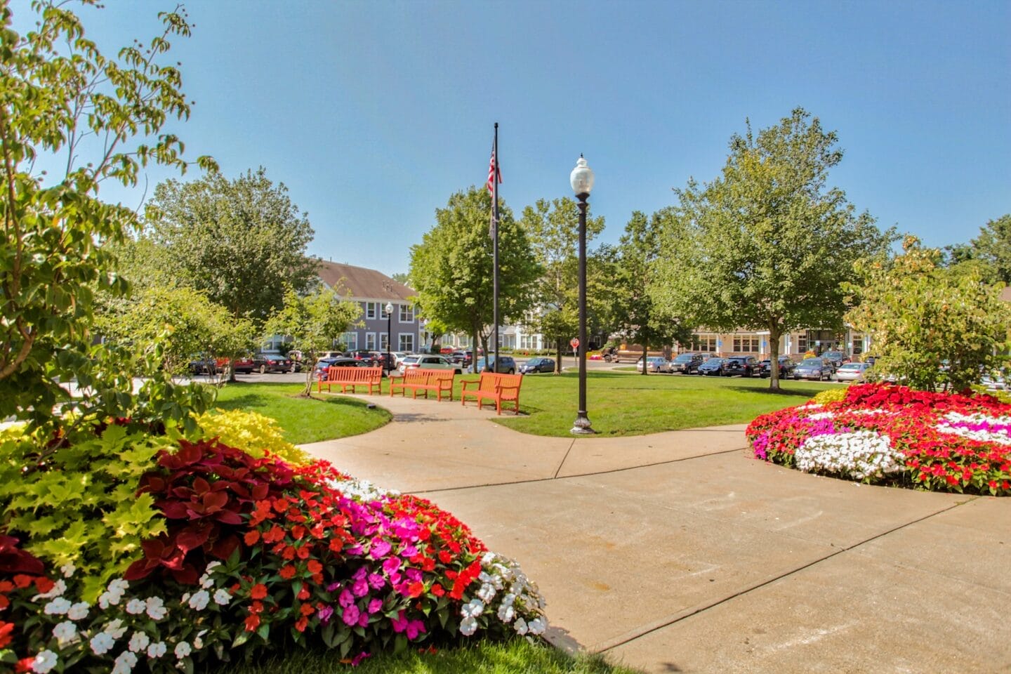 Lush Landscaping at Windsor at Oak Grove, 12 Island Hill Ave., Melrose