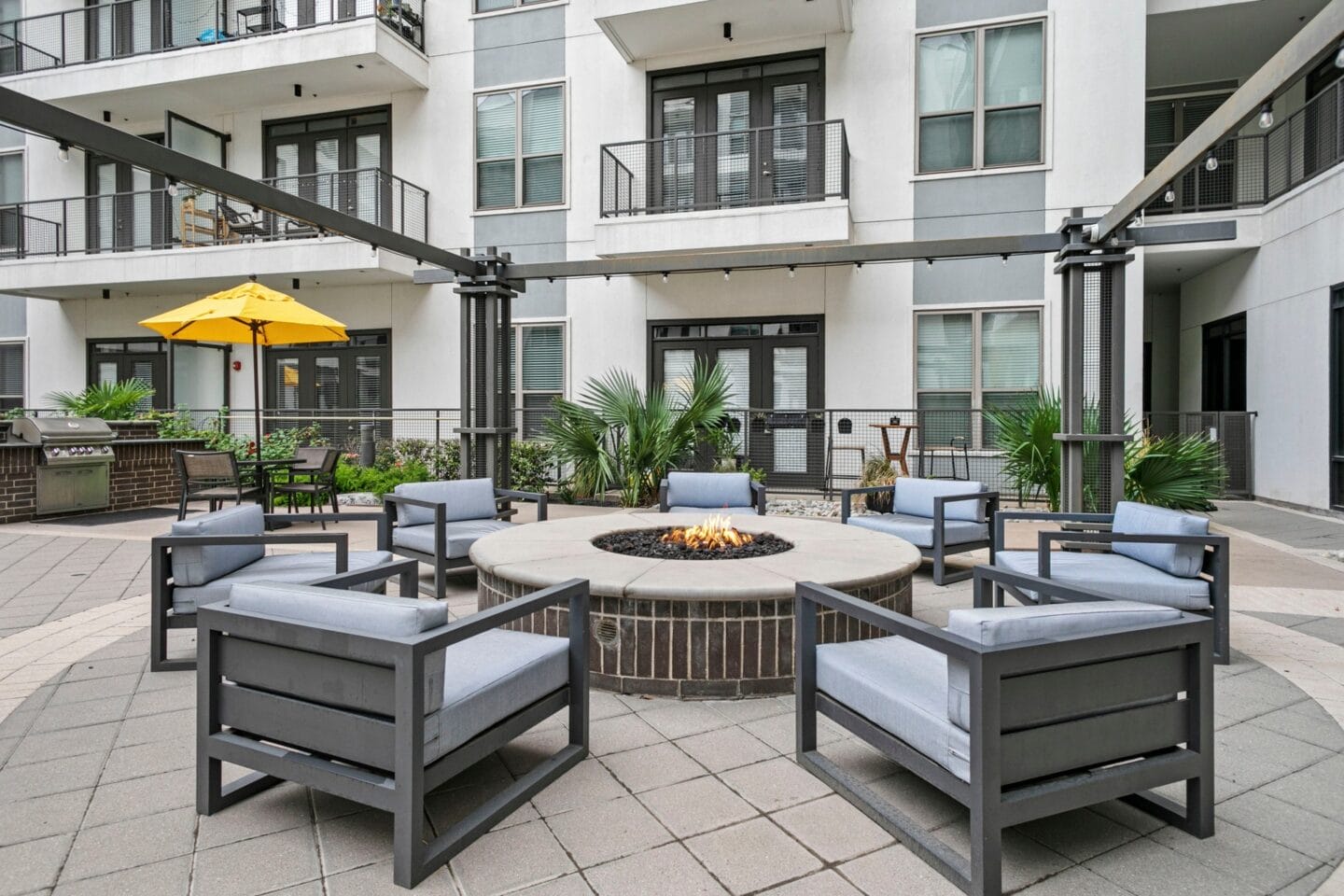 Firepit  at Windsor CityLine, Richardson, Texas