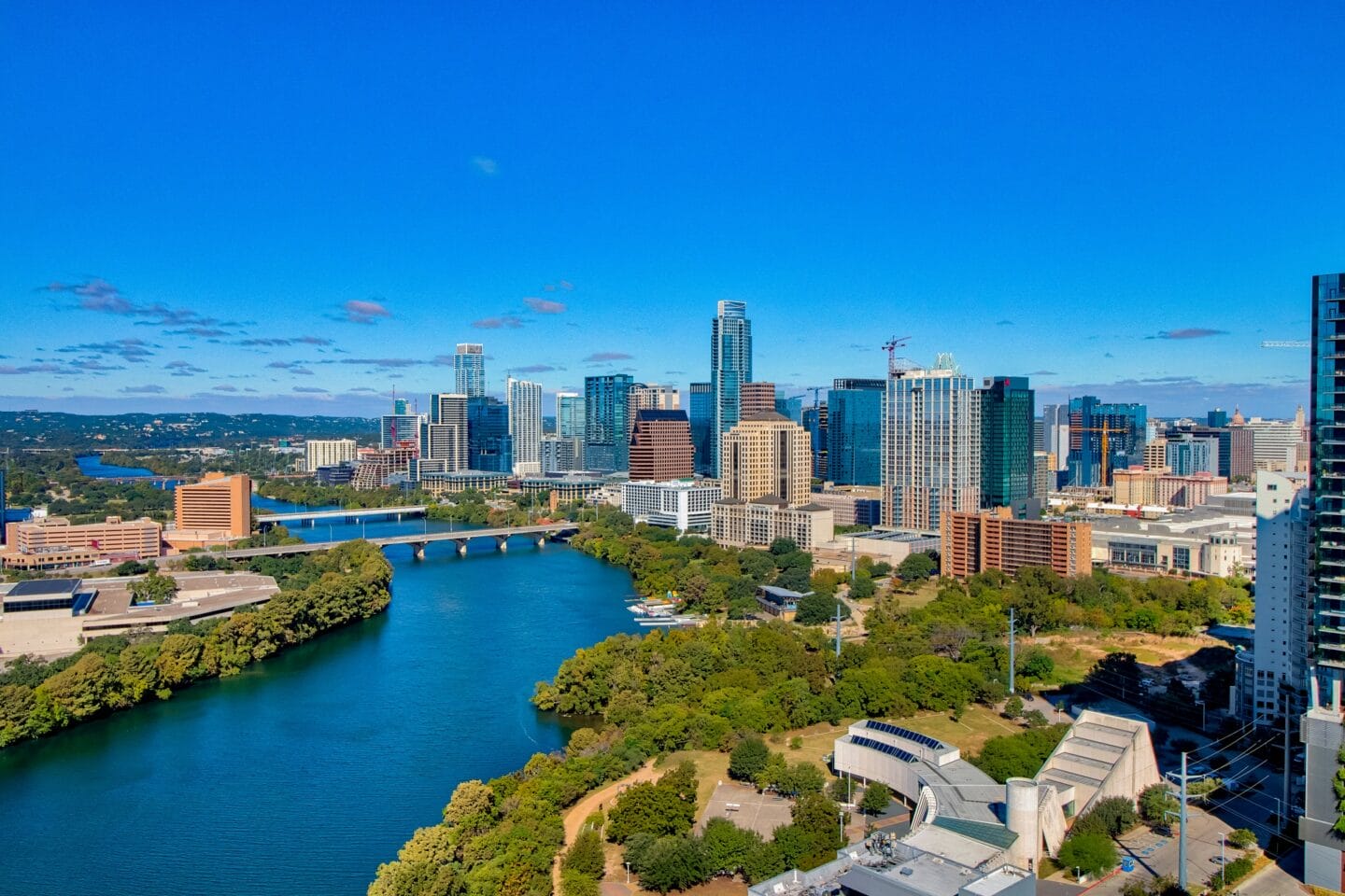 Gorgeous high-rise overlooking Lady Bird Lake.