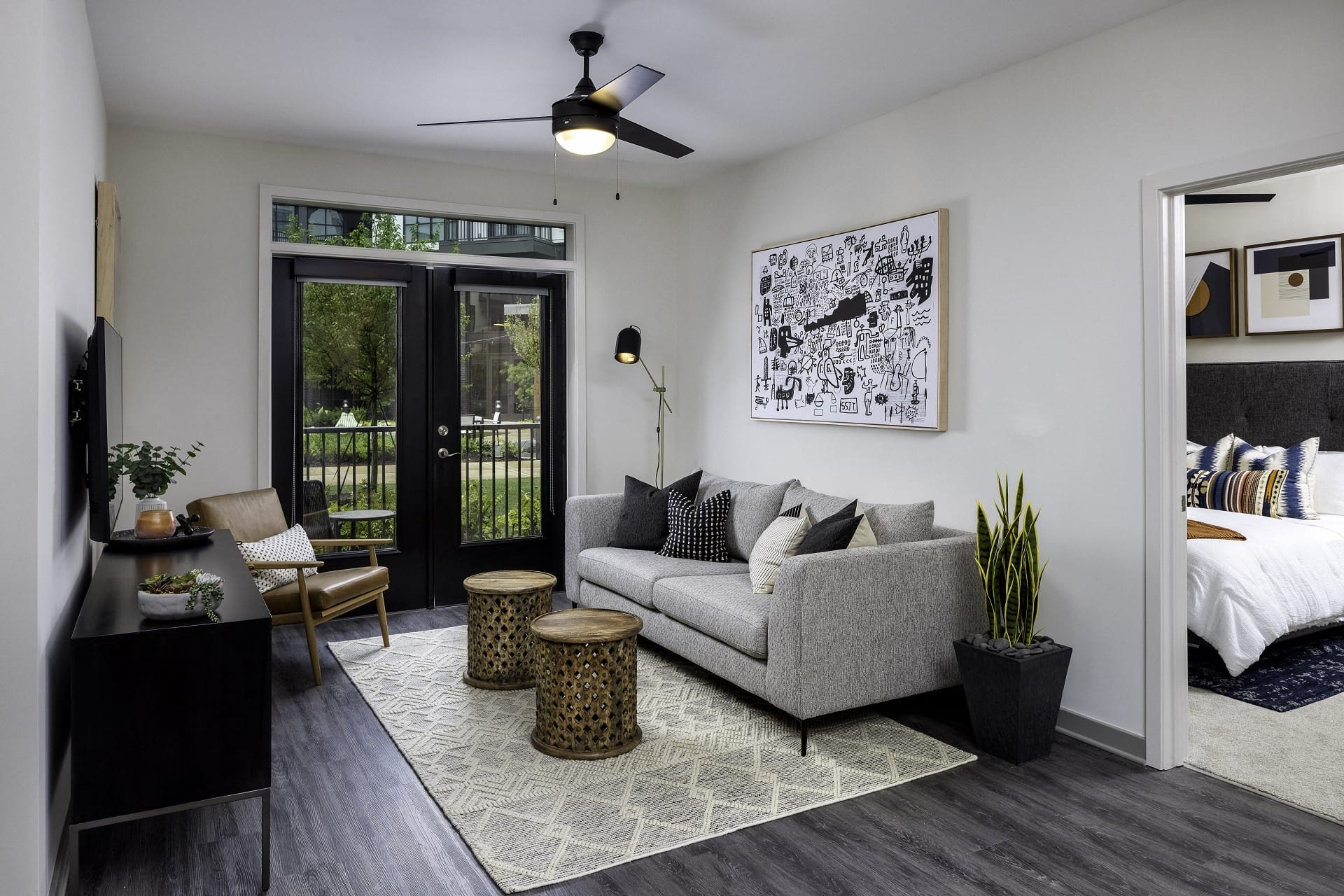 Open concept floor plans at 565 Hank by Windsor, Atlanta, Georgia