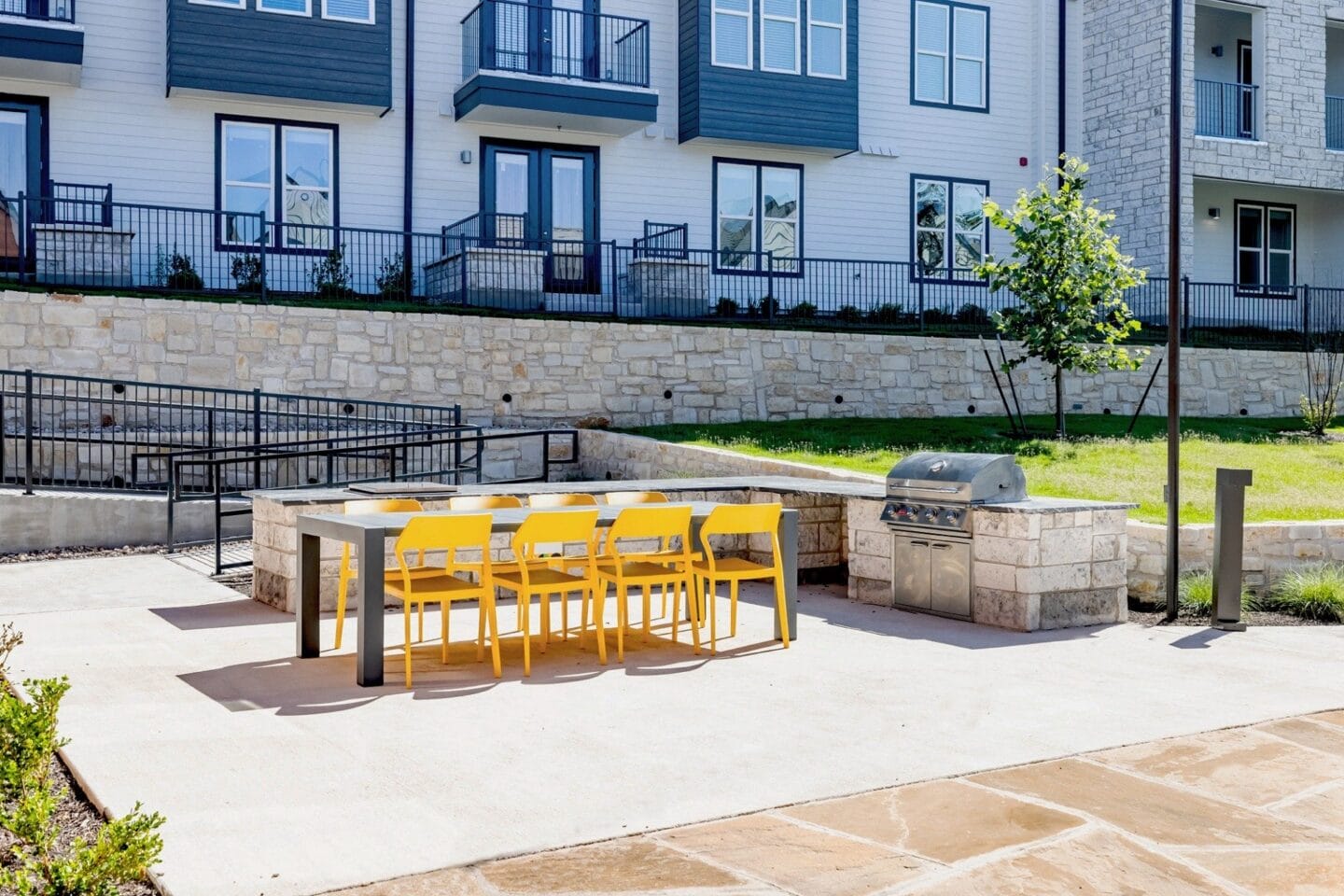 Grilling Area at Yaupon by Windsor, Texas