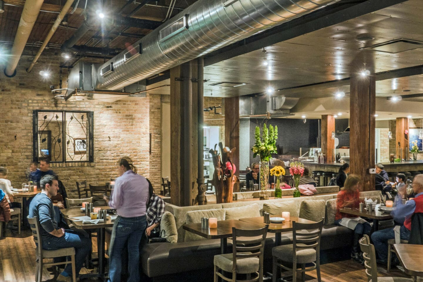 Our incredible location features 10 restaurants within a 2 block radius.