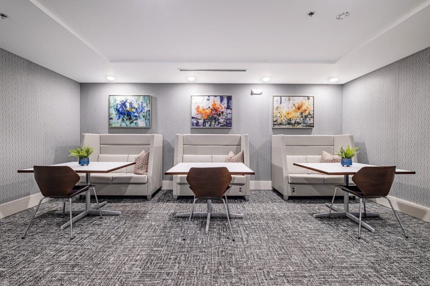 Fully equipped business center at Morningside Atlanta by Windsor, Atlanta, Georgia