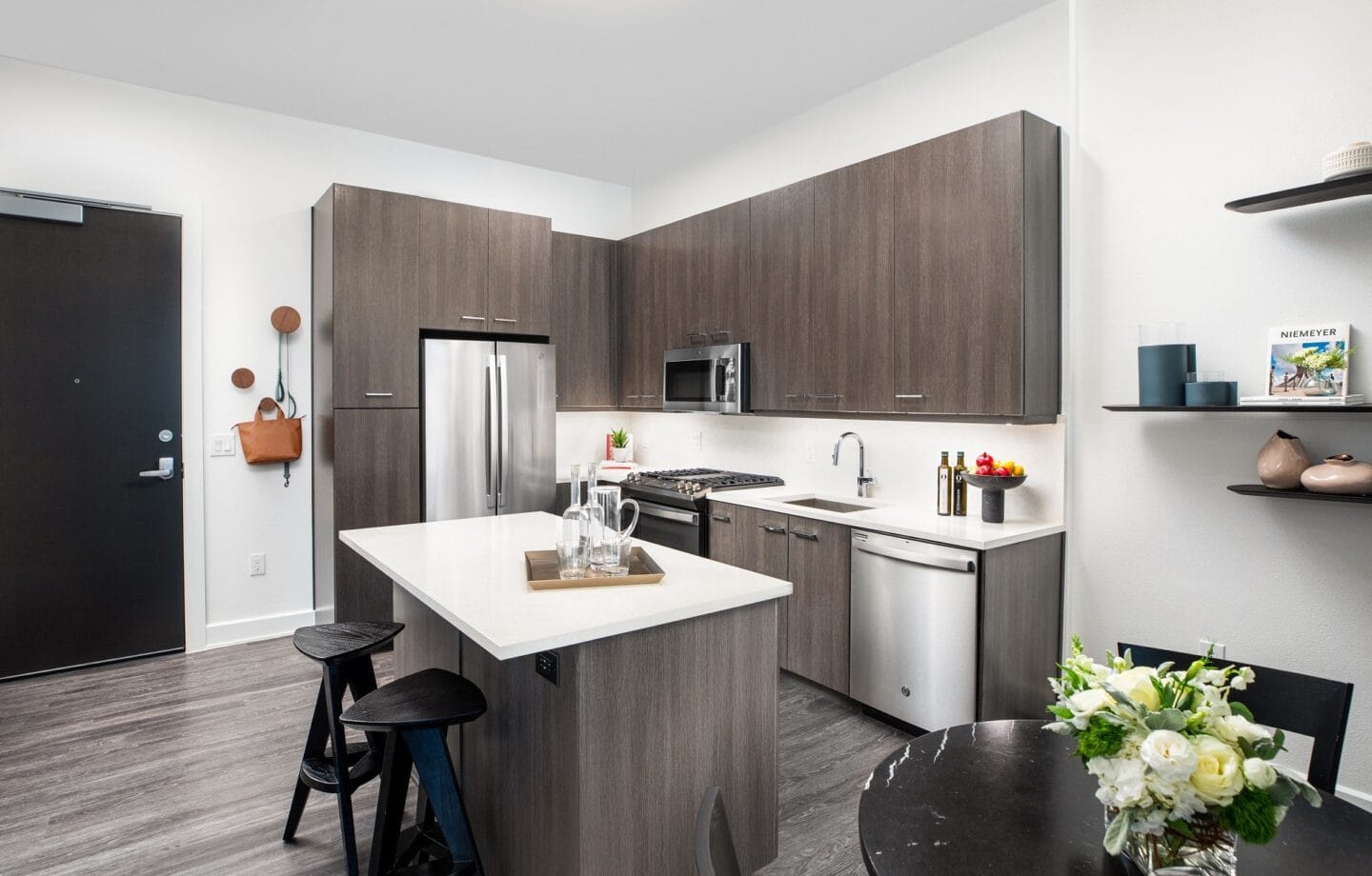 Kitchen interior at The Sterling, Houston, TX 77019