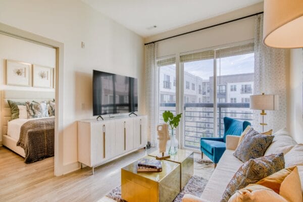 Floor to ceiling windows and open concept floorplans