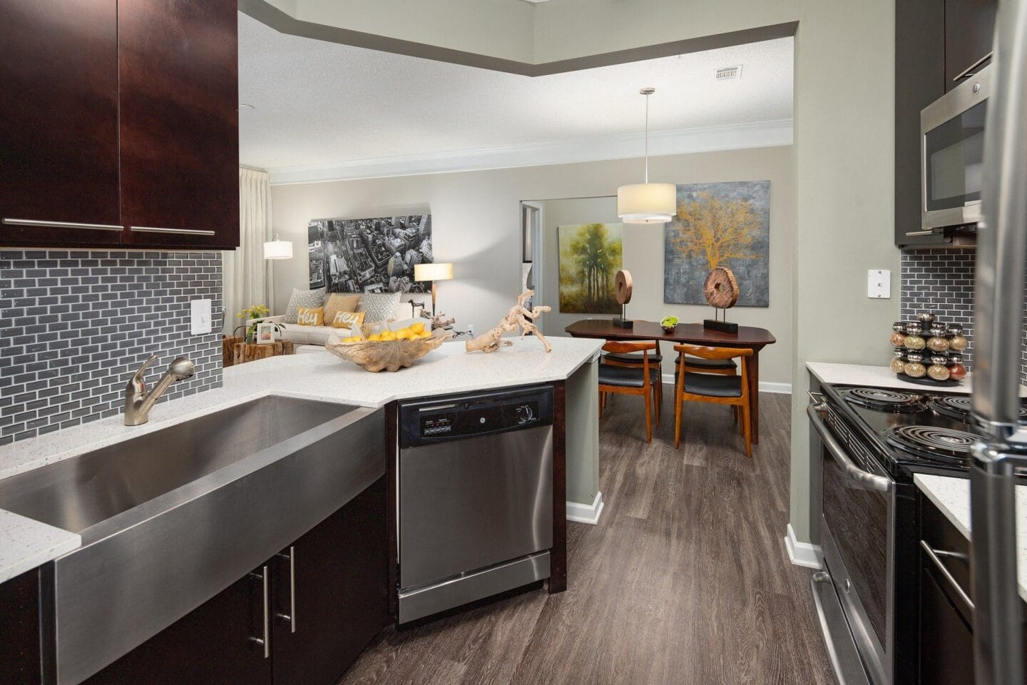 Chef inspired kitchen at Windsor Johns Creek, GA, 30022