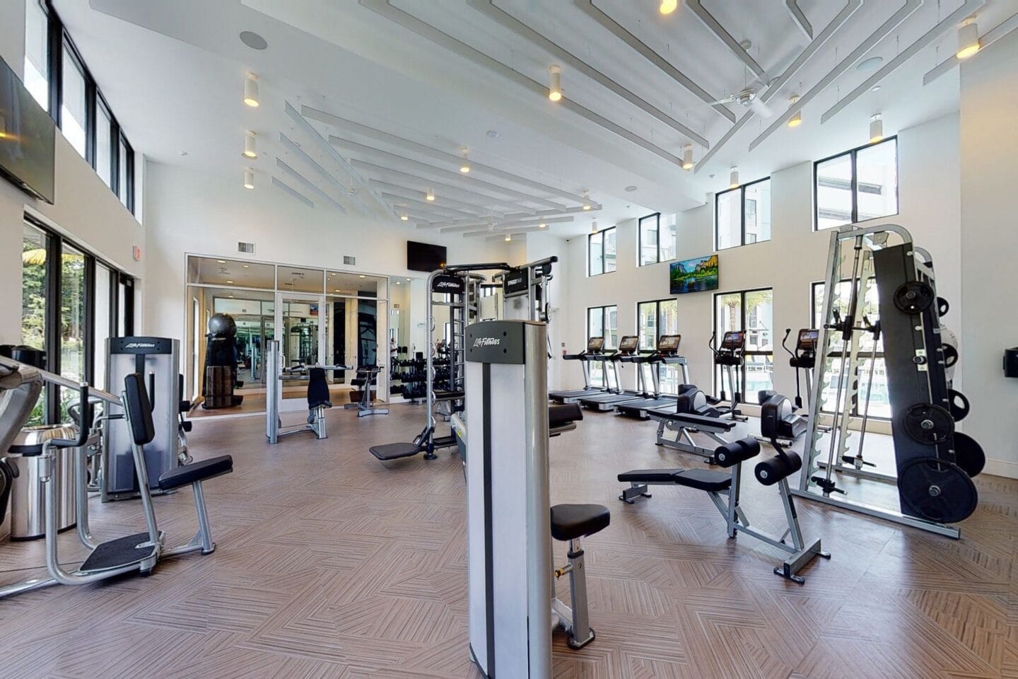 State of the art fitness center  at Windsor Cornerstone, Florida