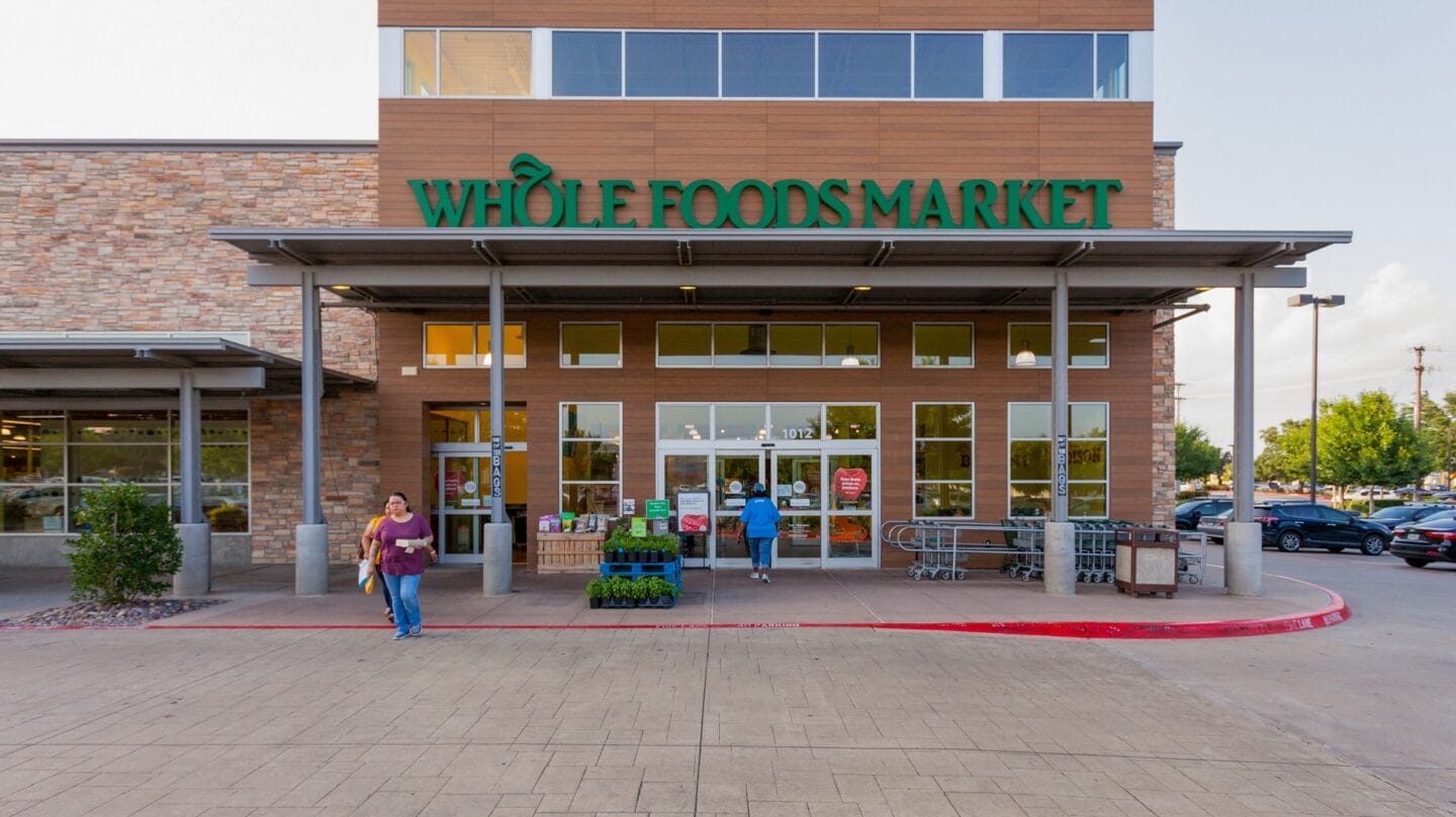 Nearby Whole Foods at Windsor Westbridge, Carrollton, TX