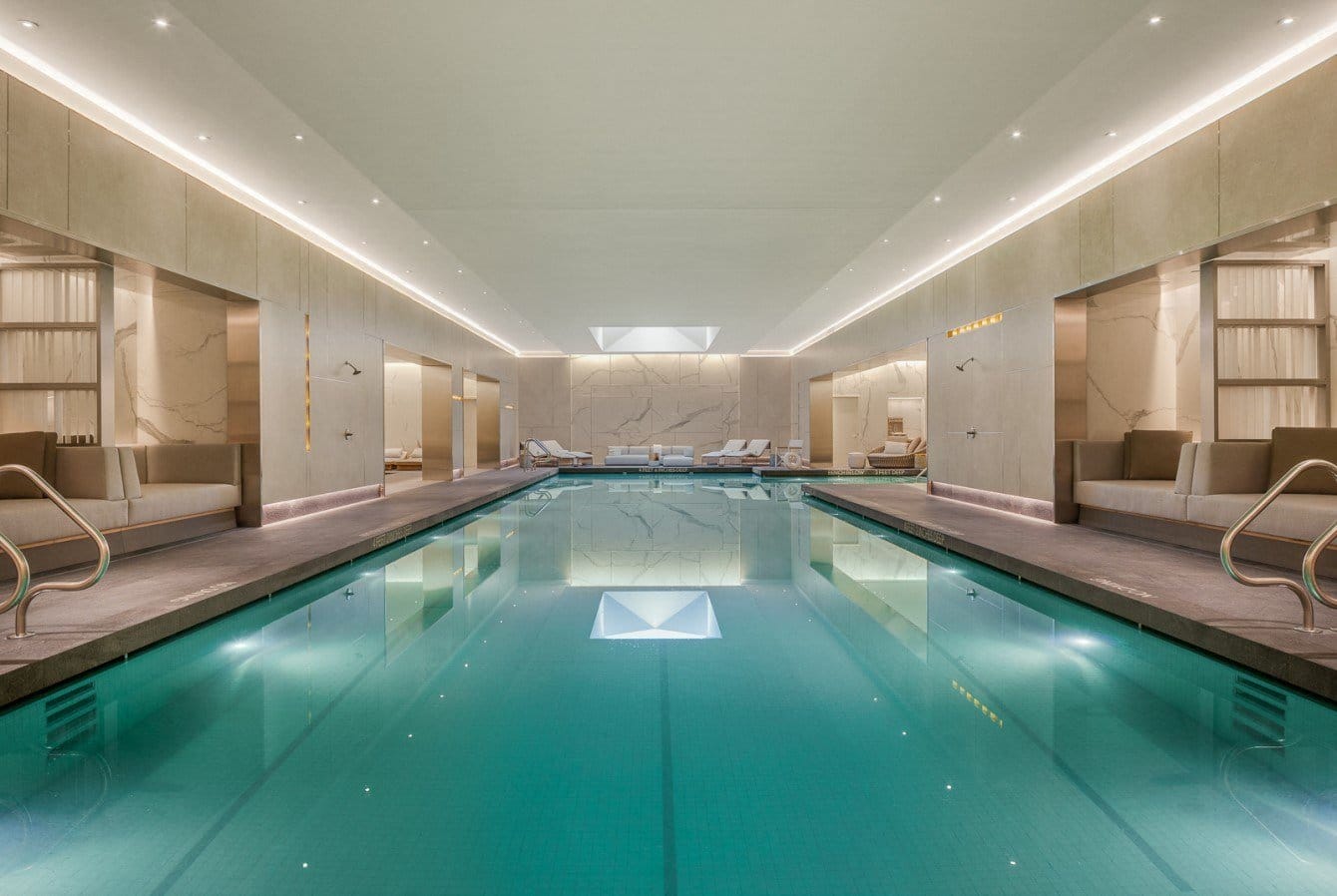 Indoor 25m Lap Pool at Waterline Square, 675 West 59th New York, NY 10069