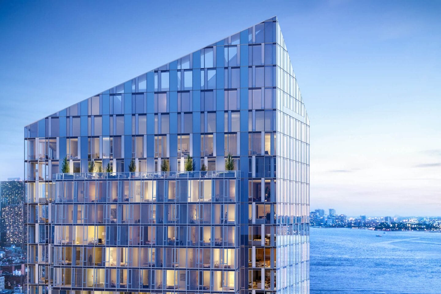 Views of the Hudson River at Waterline Square, 675 West 59th New York, NY 10069