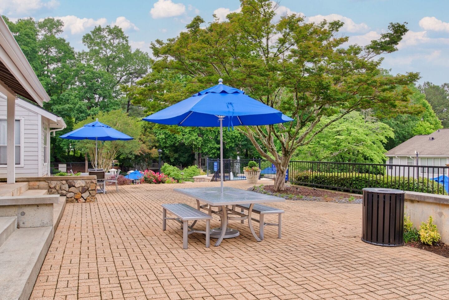 Outdoor seating at Windsor Peachtree Corners, Peachtree Corners, GA