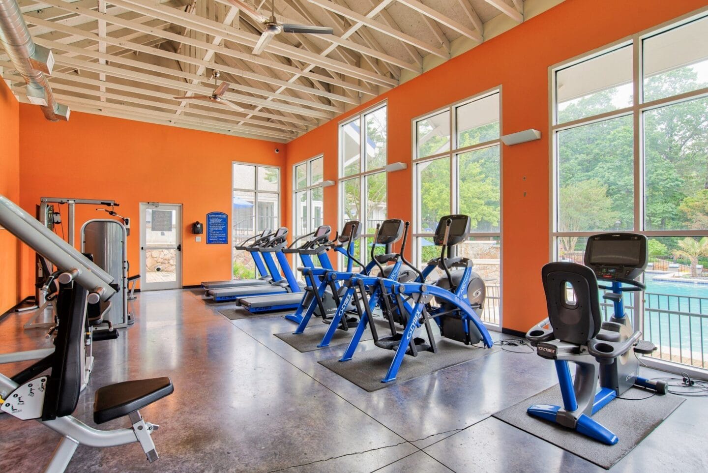 Fitness center at Windsor Peachtree Corners