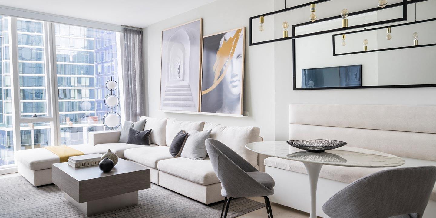 Purposeful design meets stylish understatement at Waterline Square, 675 West 59th New York, NY 10069