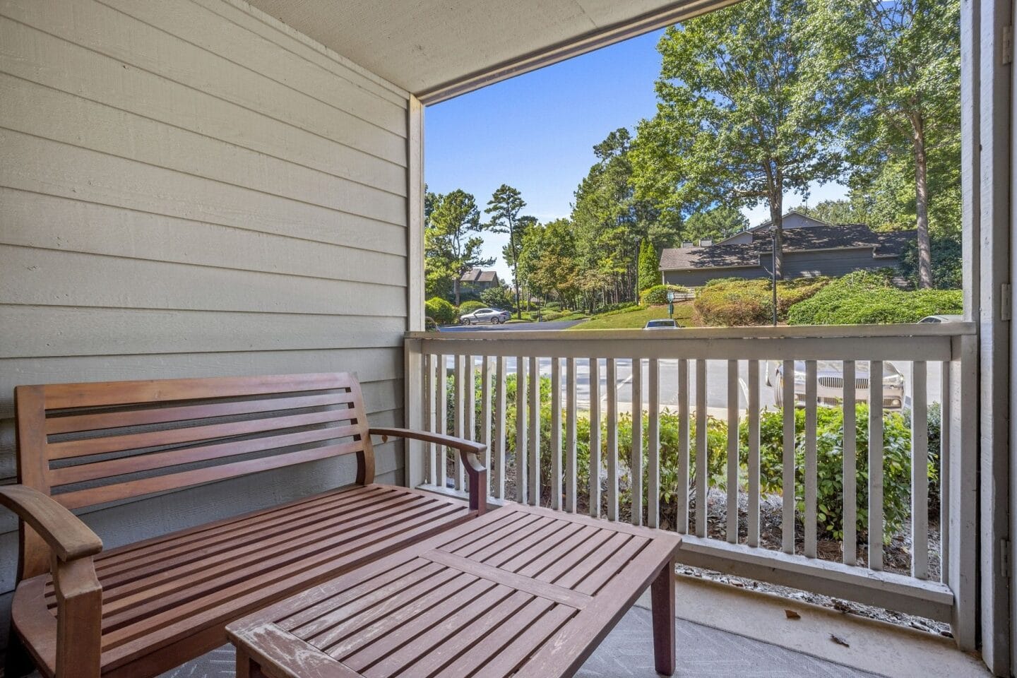 Balcony And Patio at Windsor Peachtree Corners, Peachtree Corners, GA