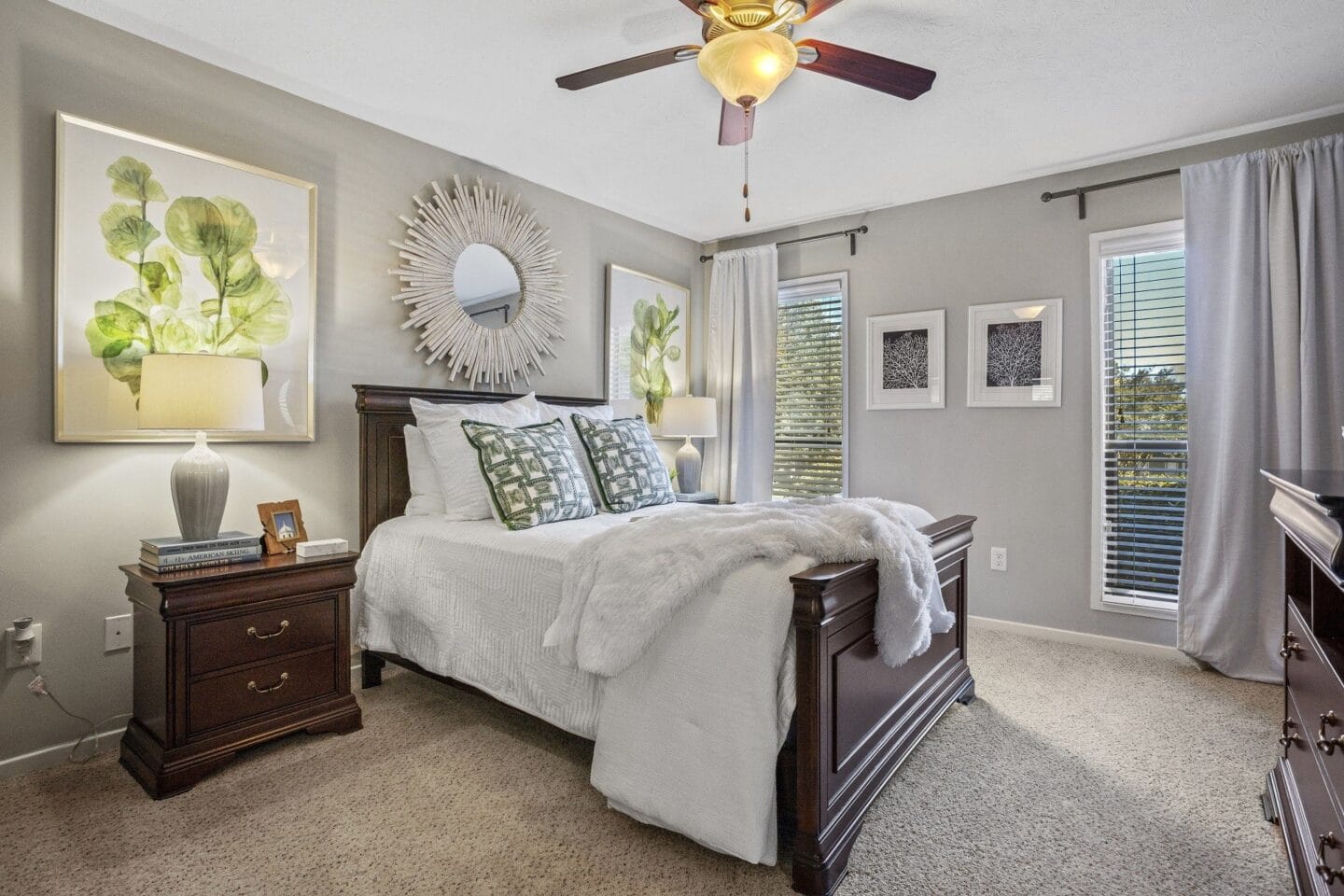 Gorgeous Bedroom at Windsor Peachtree Corners, Georgia