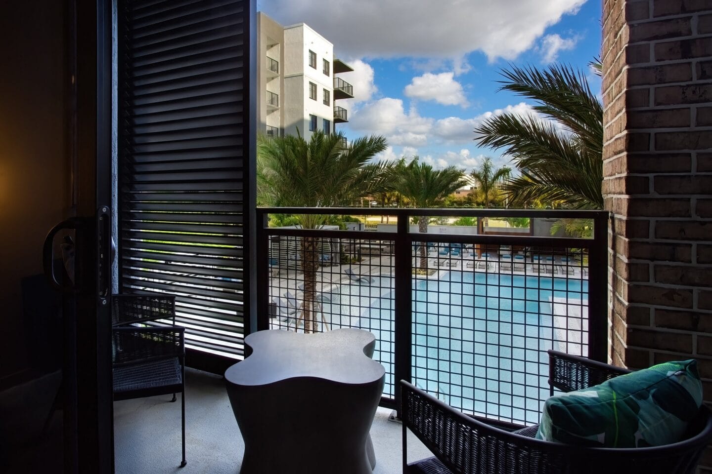 Private balconies at Centrico by Windsor, Florida, 33166