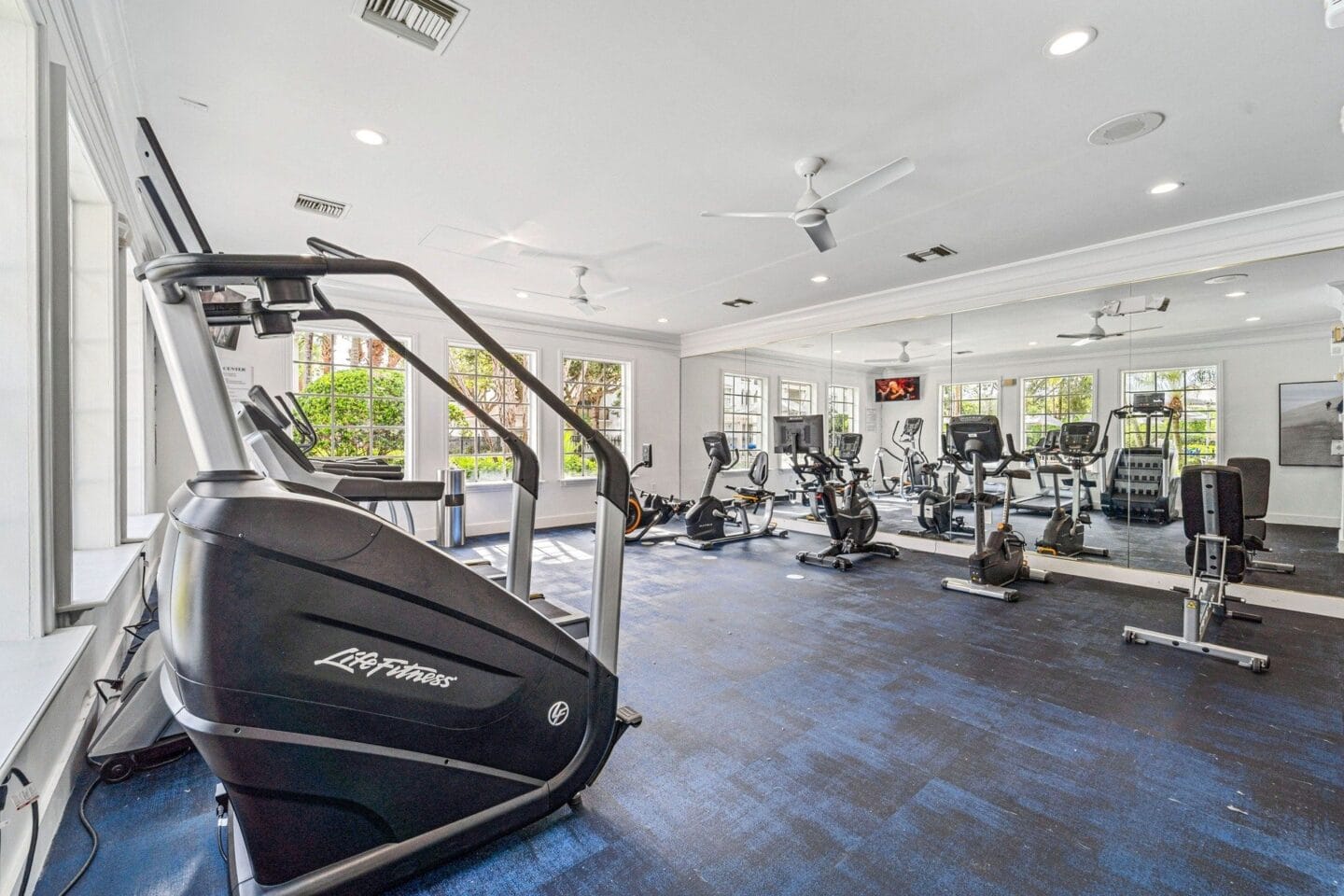 Fitness center at Windsor Coral Springs, Coral Springs, FL