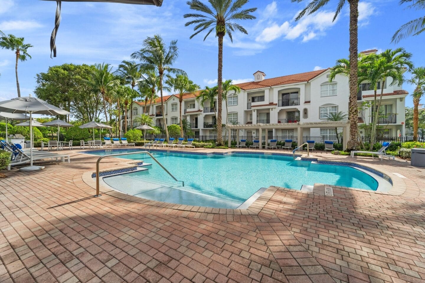 Take a dip in our resort style swimming pool at Windsor Coral Springs, Coral Springs, FL