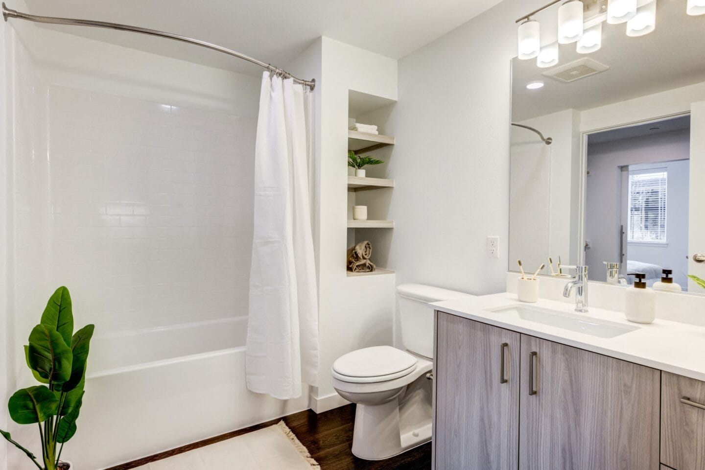 Luxurious Bathrooms at Windsor Totem Lake, Kirkland, Washington