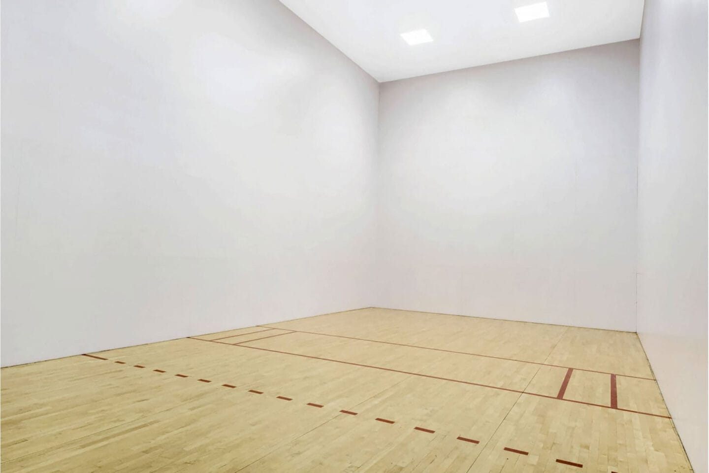 Indoor racquetball court at Windsor Coconut Creek, Coconut Creek, FL, 33073