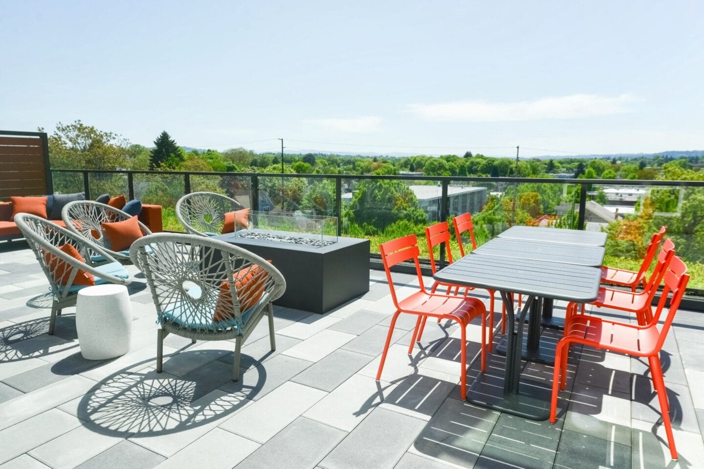 Roof Deck at Windsor Buckman, Portland, Oregon