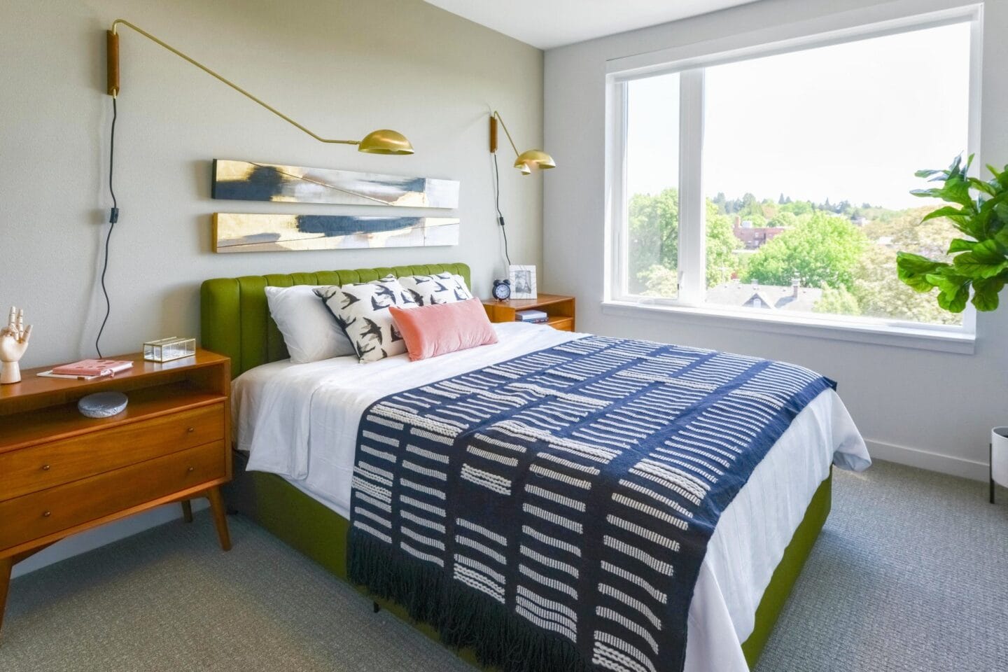 Gorgeous Bedroom at Windsor Buckman, Portland, Oregon