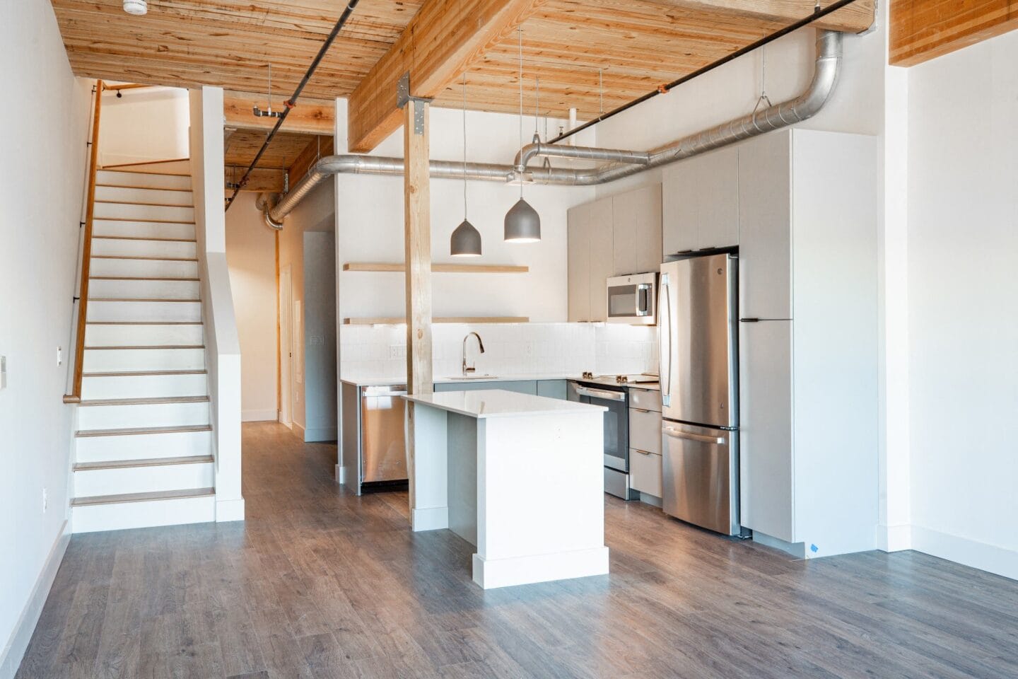 Loft Area at Windsor Radio Factory, Melrose